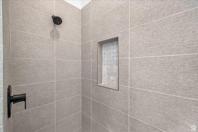 1597 W Belayer Dr, St George, UT 84770 - bathroom view of a tile shower