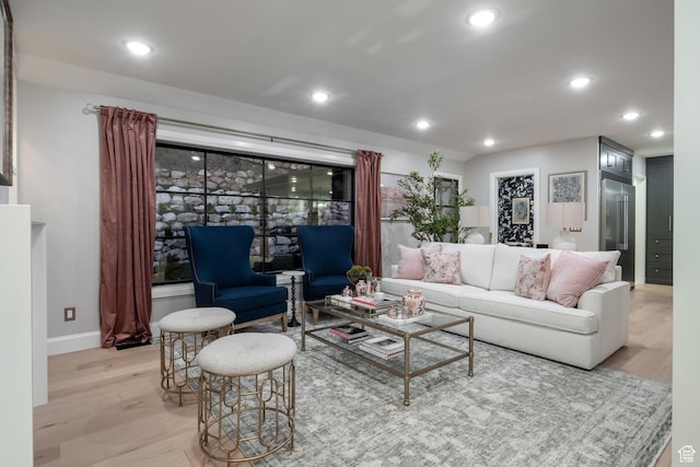 4605 S Ledgemont Dr E, Salt Lake City, UT 84124 - living room with wood finished floors and recessed lighting
