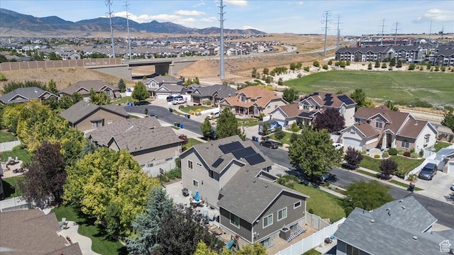 5719 W Boulder Creek Rd, West Jordan, UT 84081 - aerial perspective of suburban area featuring mountains