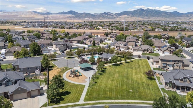 5719 W Boulder Creek Rd, West Jordan, UT 84081 - view of property location with nearby suburban area and a mountainous background