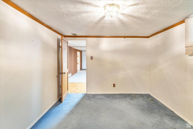458 E 8800 S, Sandy, UT 84070 - empty room with carpet, a textured ceiling, and crown molding