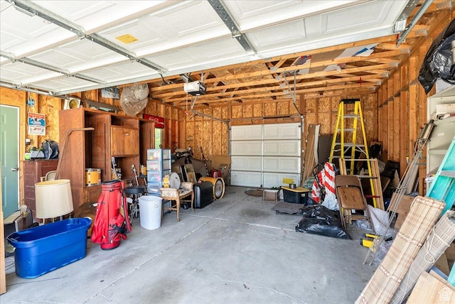 458 E 8800 S, Sandy, UT 84070 - garage featuring a garage door opener