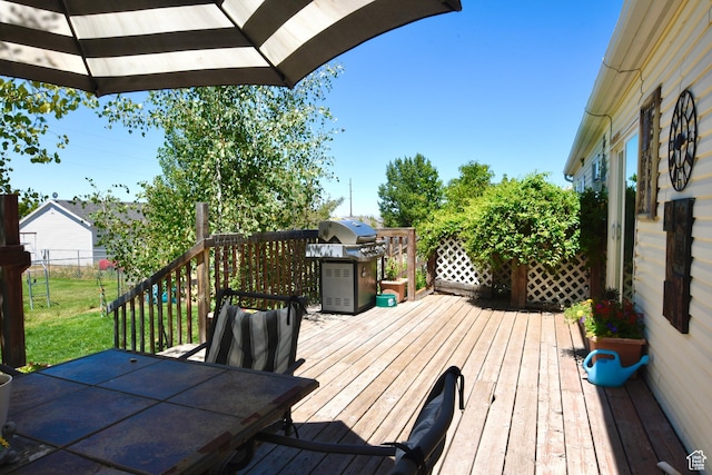 856 S 860 W, Tooele, UT 84074 - deck with area for grilling