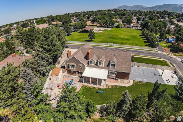 2148 E Pinecrest Ln S, Sandy, UT 84092 - aerial perspective of suburban area with a mountainous background