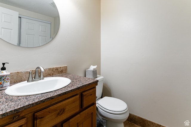 2148 E Pinecrest Ln S, Sandy, UT 84092 - half bath with vanity and toilet
