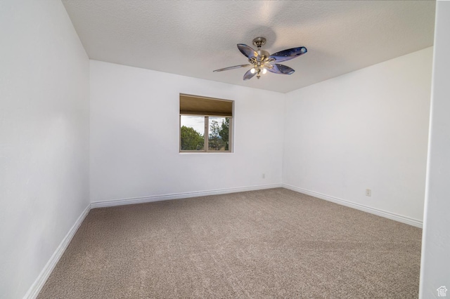 3378 N Sr 87 W, Talmage, UT 84073 - carpeted empty room featuring ceiling fan and a textured ceiling