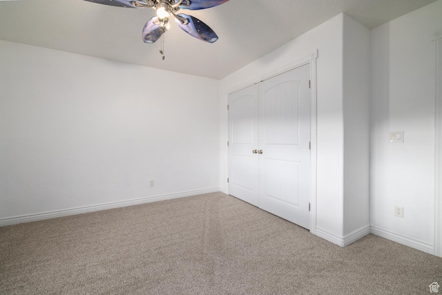 3378 N Sr 87 W, Talmage, UT 84073 - unfurnished bedroom with carpet flooring, a closet, and a ceiling fan