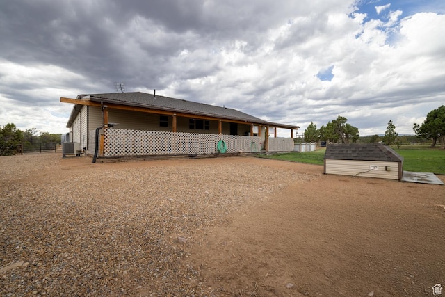 3378 N Sr 87 W, Talmage, UT 84073 - back of house with an outbuilding