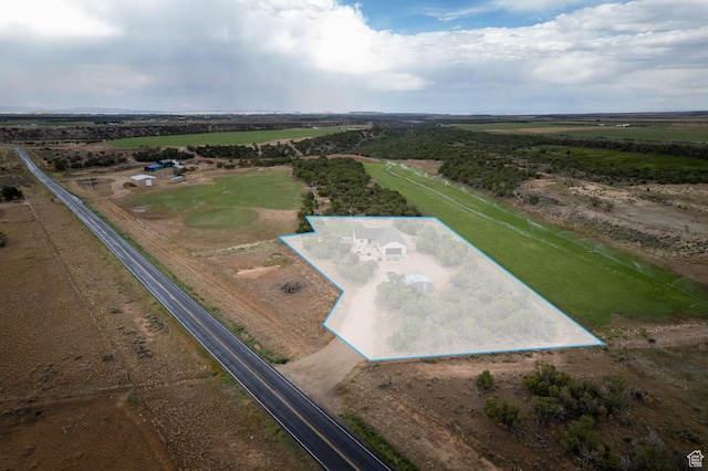 3378 N Sr 87 W, Talmage, UT 84073 - view of rural area with property parcel outlined