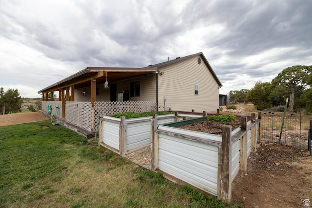 3378 N Sr 87 W, Talmage, UT 84073 - view of property exterior with a garden and a yard