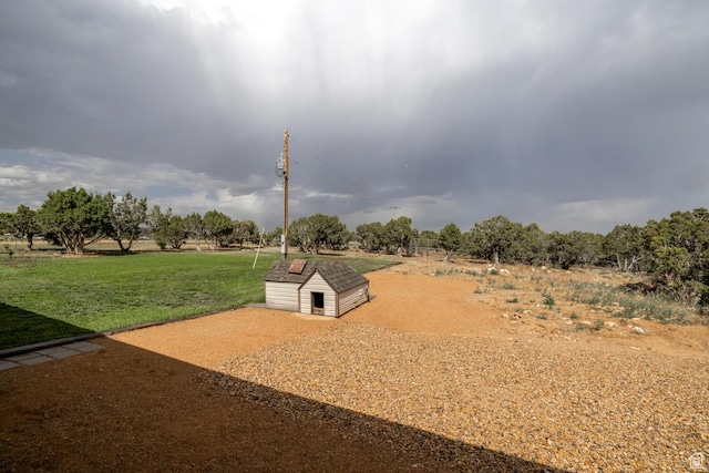 3378 N Sr 87 W, Talmage, UT 84073 - view of grassy yard with an outdoor structure