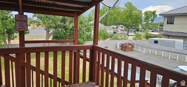 40 W 400 N Unit 1-6, Spanish Fork, UT 84660 - view of wooden terrace