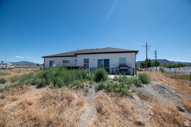 365 N 800 E, Beaver, UT 84713 - back of property featuring stucco siding and a mountain view