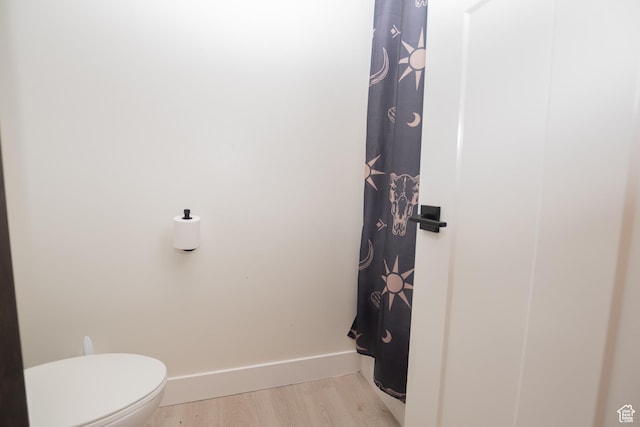 365 N 800 E, Beaver, UT 84713 - bathroom featuring wood finished floors and curtained shower
