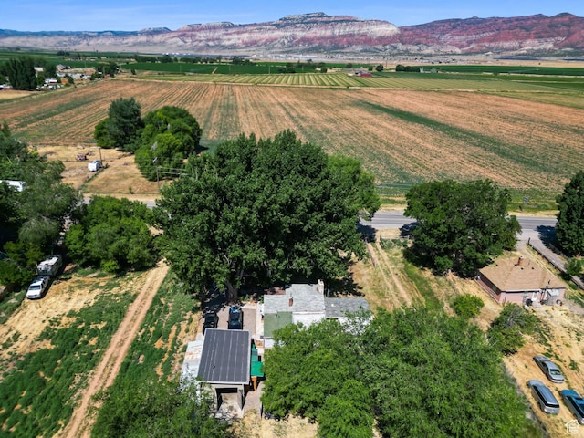 180 N State St, Sigurd, UT 84657 - aerial overview of property's location featuring rural landscape and mountains