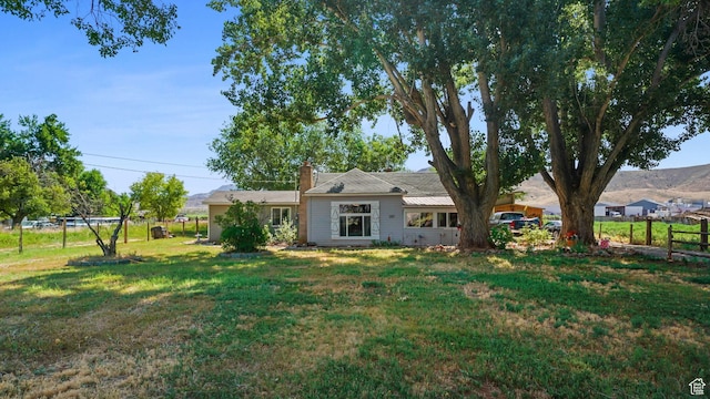 180 N State St, Sigurd, UT 84657 - back of property featuring a chimney