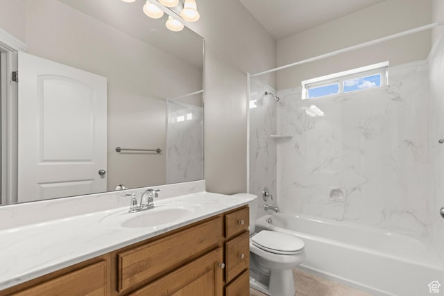 4713 W 4050 S, West Haven, UT 84401 - bathroom featuring vanity, washtub / shower combination, and tile patterned floors