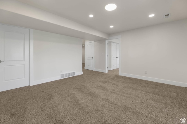 947 S 2040 W, Orem, UT 84059 - basement with carpet flooring and recessed lighting
