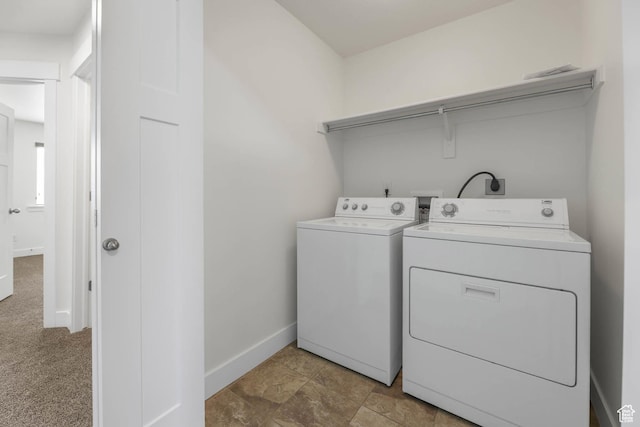 947 S 2040 W, Orem, UT 84059 - washroom featuring washer and clothes dryer and baseboards