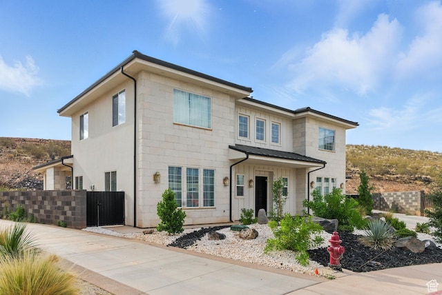 1952 W Cedar Breaks Dr W, Hurricane, UT 84737 - view of front of house featuring a gate