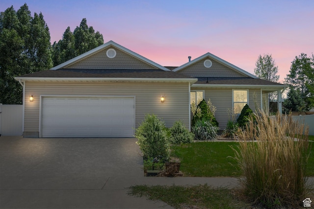 1215 W 125 S, Lehi, UT 84043 - ranch-style house with driveway and an attached garage