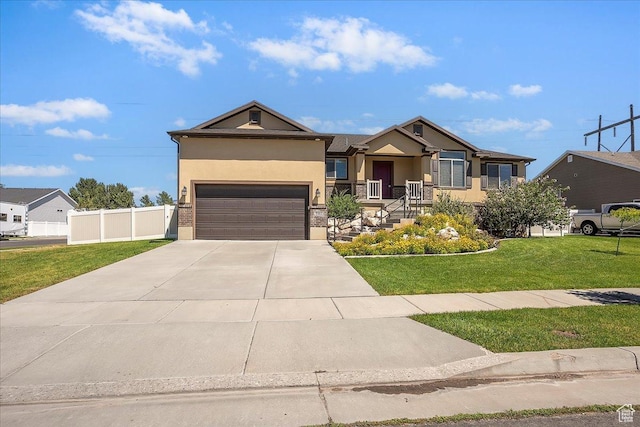 5464 S 3200 W, Roy, UT 84067 - view of front of home featuring stucco siding, concrete driveway, and a garage