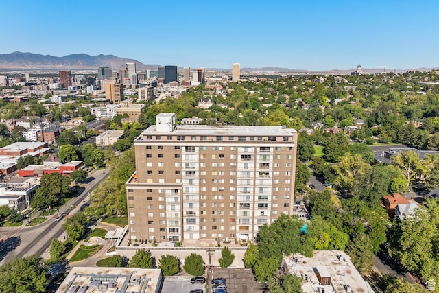 777 E S Temple Unit 4A, Salt Lake City, UT 84102 - aerial view of a mountain backdrop