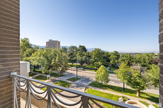 777 E S Temple Unit 4A, Salt Lake City, UT 84102 - view of balcony