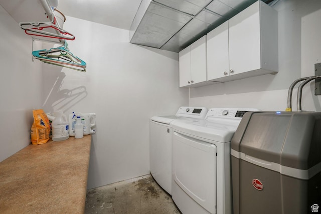 224 W Apple Ave, Saratoga Springs, UT 84045 - washroom with cabinet space and washer and clothes dryer