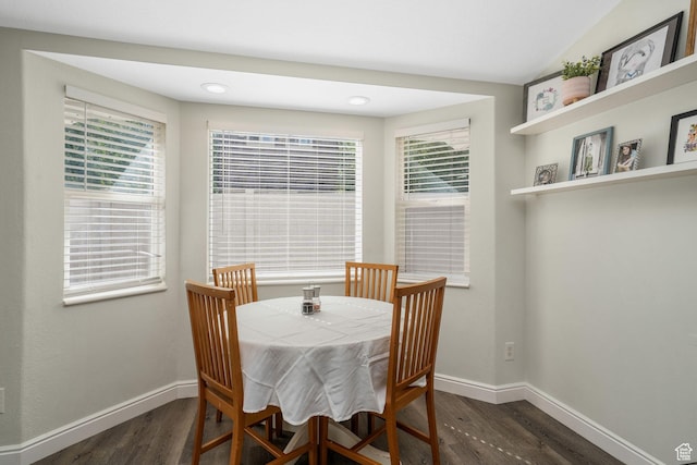 224 W Apple Ave, Saratoga Springs, UT 84045 - dining room featuring dark wood finished floors and recessed lighting