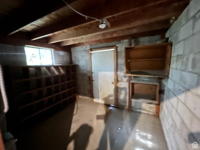 9173 S 1300 W, West Jordan, UT 84088 - basement featuring concrete block wall
