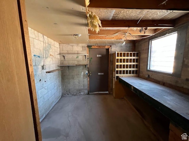 9173 S 1300 W, West Jordan, UT 84088 - below grade area featuring concrete block wall
