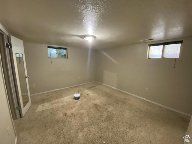 41 N 300 E, Richfield, UT 84701 - below grade area featuring a textured ceiling and carpet