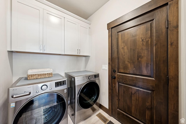 14482 N Buck Horn Trl Unit 50A, Heber City, UT 84032 - washroom featuring cabinet space and separate washer and dryer