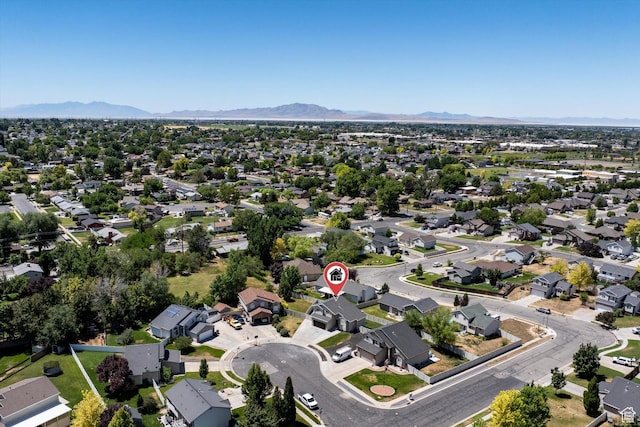 2371 N 1110 W, Clinton, UT 84015 - view of property location with a mountain backdrop and nearby suburban area