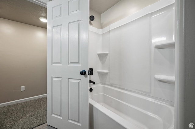 2371 N 1110 W, Clinton, UT 84015 - full bathroom featuring baseboards and shower / tub combination