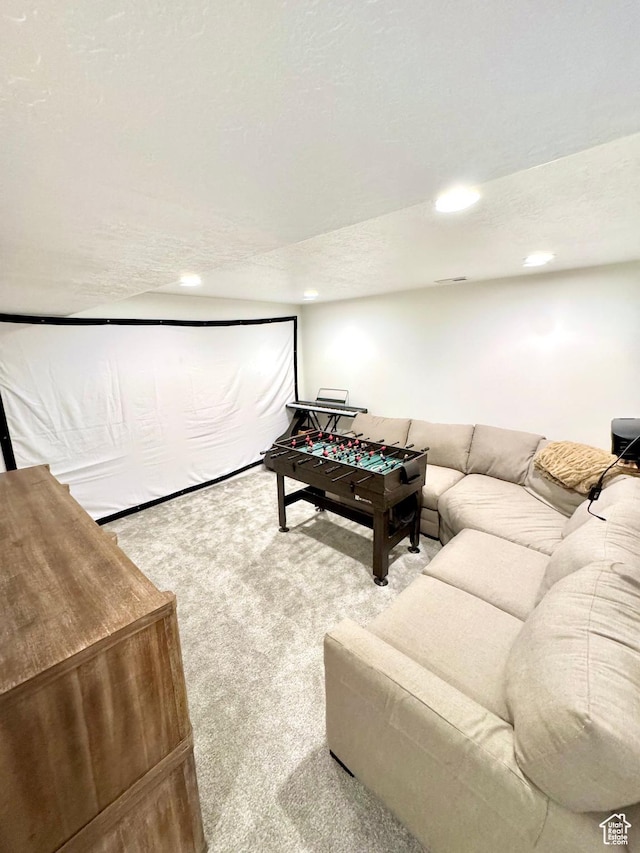 933 S 2100 W, Orem, UT 84059 - living room featuring carpet flooring and recessed lighting