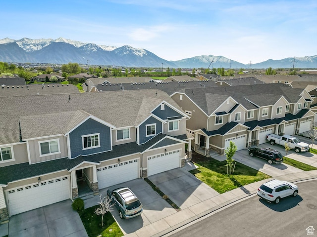 933 S 2100 W, Orem, UT 84059 - aerial perspective of suburban area featuring a mountainous background
