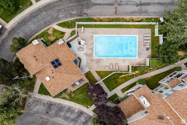 650 S Main St Unit 3102, Bountiful, UT 84010 - drone / aerial view of a pool area