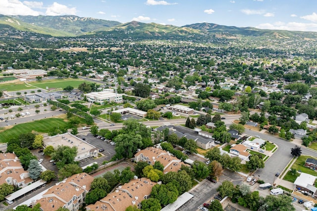 650 S Main St Unit 3102, Bountiful, UT 84010 - aerial overview of property's location featuring a mountainous background