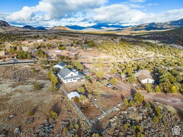398 E Wells Fargo Rd, Brookside, UT 84782 - drone / aerial view of a mountainous background