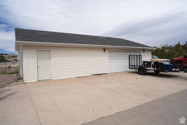398 E Wells Fargo Rd, Brookside, UT 84782 - view of detached garage