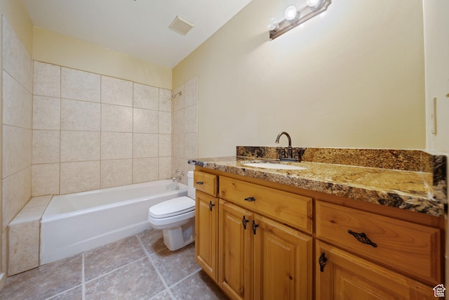 5350 S Jordan Canal Rd, Salt Lake City, UT 84129 - bathroom with vanity and bathing tub / shower combination