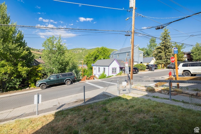 1003 Norfolk Ave, Park City, UT 84060 - view of asphalt street with traffic signs and street lighting