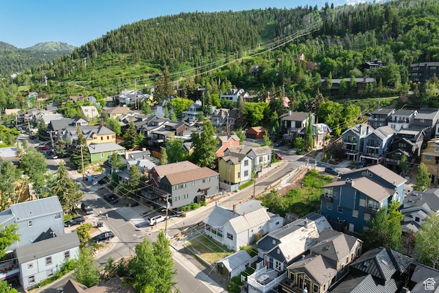 1003 Norfolk Ave, Park City, UT 84060 - aerial overview of property's location with nearby suburban area