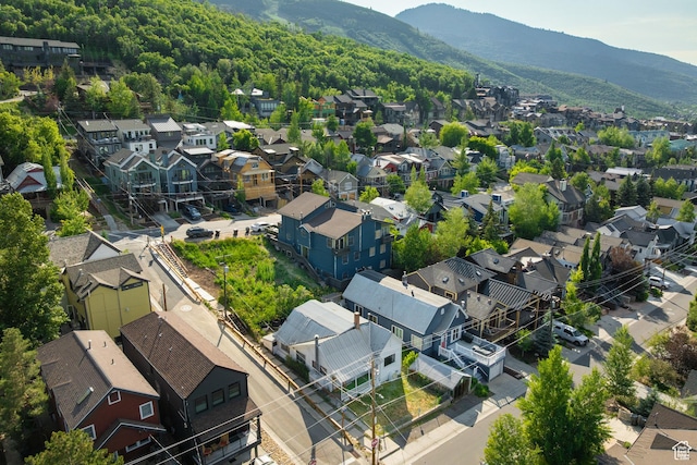 1003 Norfolk Ave, Park City, UT 84060 - aerial perspective of suburban area with a mountainous background