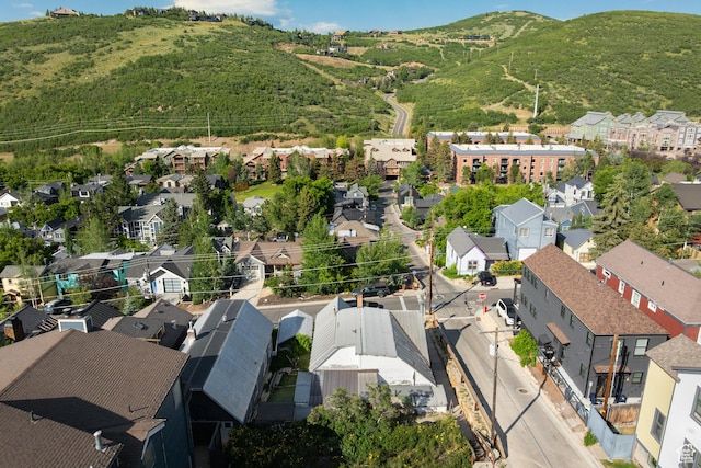 1003 Norfolk Ave, Park City, UT 84060 - aerial perspective of suburban area featuring a mountainous background