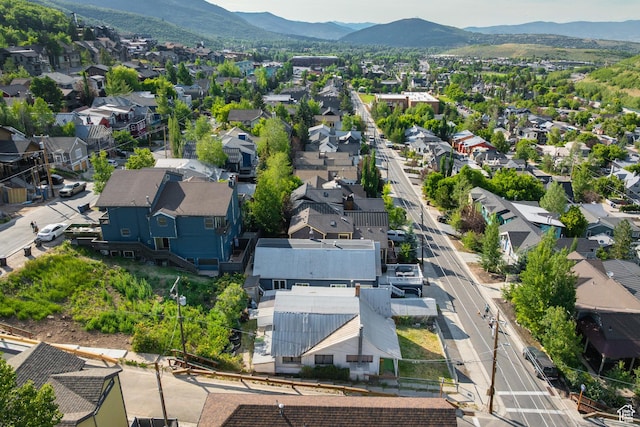 1003 Norfolk Ave, Park City, UT 84060 - aerial view of residential area with mountains