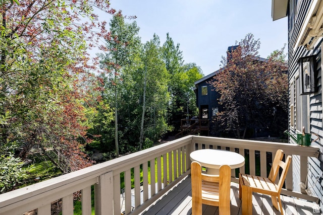 1675 W Silver Springs Rd, Park City, UT 84098 - view of wooden deck