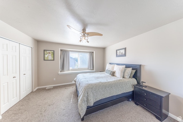 3963 S 2900 W Unit 2B, West Haven, UT 84401 - carpeted bedroom featuring a closet and a ceiling fan